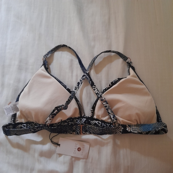 ● Shade & Shore | NWT Snake Print Bikini Top - Picture 13 of 13